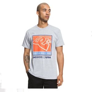 Brand new DC shirts short sleeve GRAY